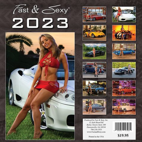 Fast & Sexy 2023 Calendar
