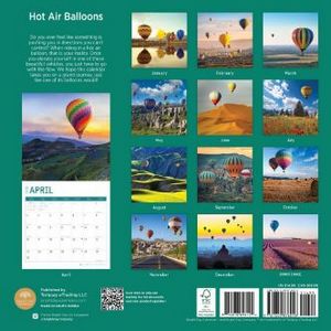 Hot Air Balloons 2023 Calendar