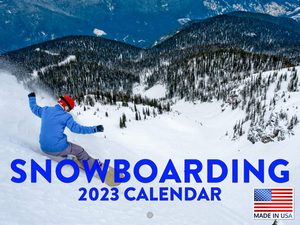 Snowboard 2023 Calendar