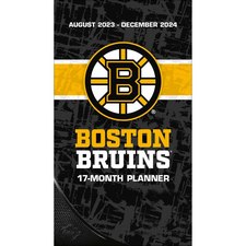 2024 Boston Bruins 17 Month Pocket Planner
