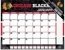 Chicago Blackhawks 2024 Desk Pad