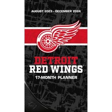 2024 Detroit Red Wings 17 Month Pocket Planner