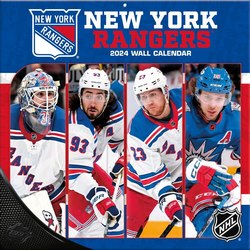 New York Rangers 2024 Wall Calendar