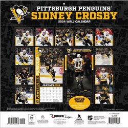 Sidney Crosby 2024 Wall Calendar