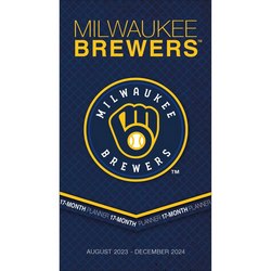 Milwaukee Brewers 17 Month Pocket Planner