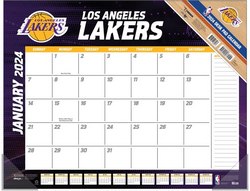 Los Angeles Lakers 2024 Desk Pad