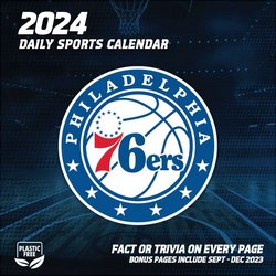 Philadelphia 76ers 2024 Desk Calendar