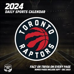 Toronto Raptors 2024 Desk Calendar