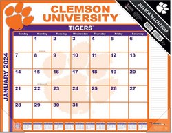 Clemson Tigers 2024 Desk Pad