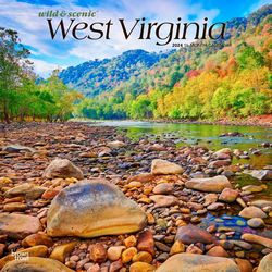 West Virginia Wild and Scenic 2024 Wall Calendar