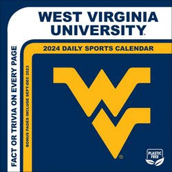 West Virginia Mountaineers 2024 Desk Calendar