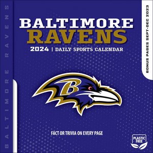 Baltimore Ravens 2024 Desk Calendar