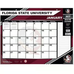 Florida State Seminoles 2025 Desk Pad
