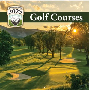 Golf Courses Photo 2025 Wall Calendar