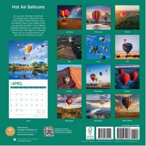 Hot Air Balloons 2024 Calendar
