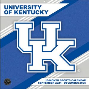 Kentucky Wildcats 2025 Wall Calendar