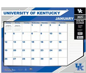 Kentucky Wildcats 2025 Desk Pad