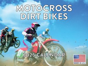 Motocross Dirt Bikes 2025 Calendar