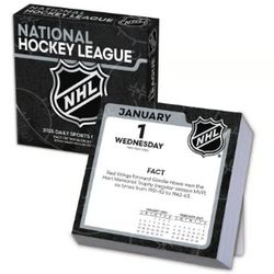 NHL Daily Facts 2025 Calendars