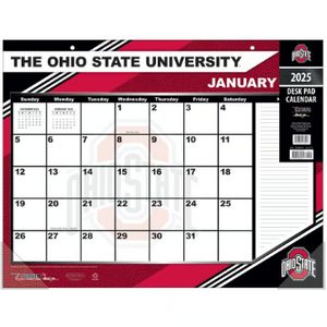 Ohio State Buckeyes 2025 Desk Pad