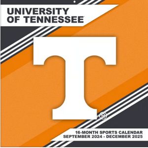 Tennessee Volunteers 2025 Wall Calendar