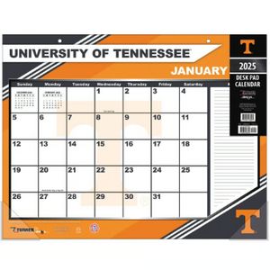 Tennessee Volunteers 2025 Desk Pad