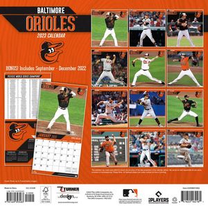 Baltimore Orioles 2023 Calendar