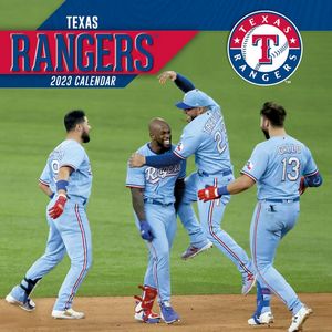 Texas Rangers 2023 Calendar