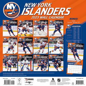 New York Islanders 2023 Calendar