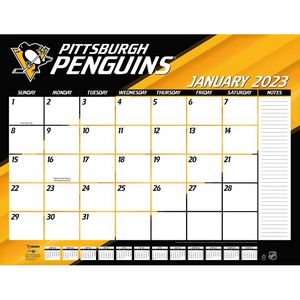Pittsburgh Penguins 2023 Desk Pad