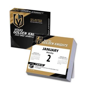 Vegas Golden Knights 2023 Desk Calendar
