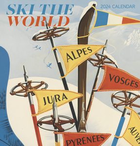 Ski The World 2024 Calendar