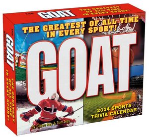 G.O.A.T. Sports Trivia 2024 Desk Calendar